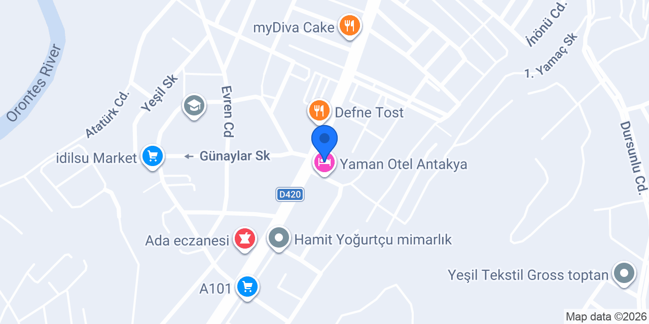 Mualla Antakya konumu