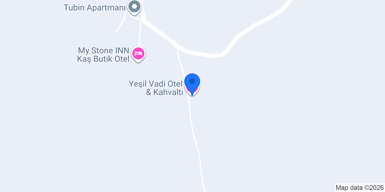 Yeşil Vadi Otel & Kahvaltı konumu