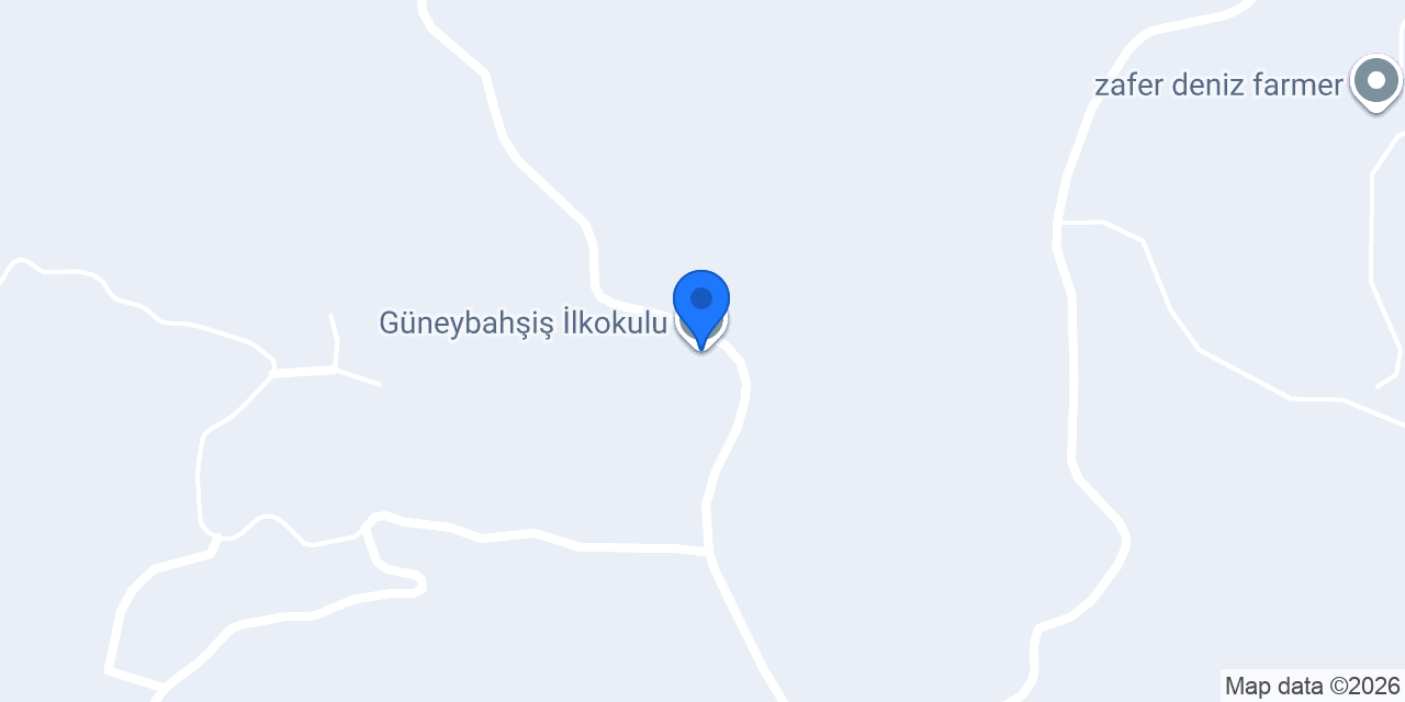 Güneybahşiş İlkokulu konumu