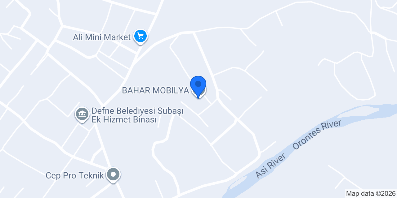 BAHAR MOBILYA konumu