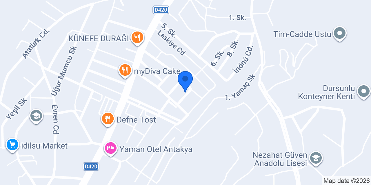 666 Restoran konumu