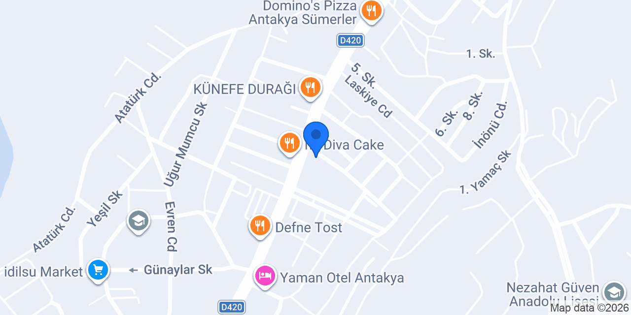 Pi Aydın Eğitim Kurumları konumu