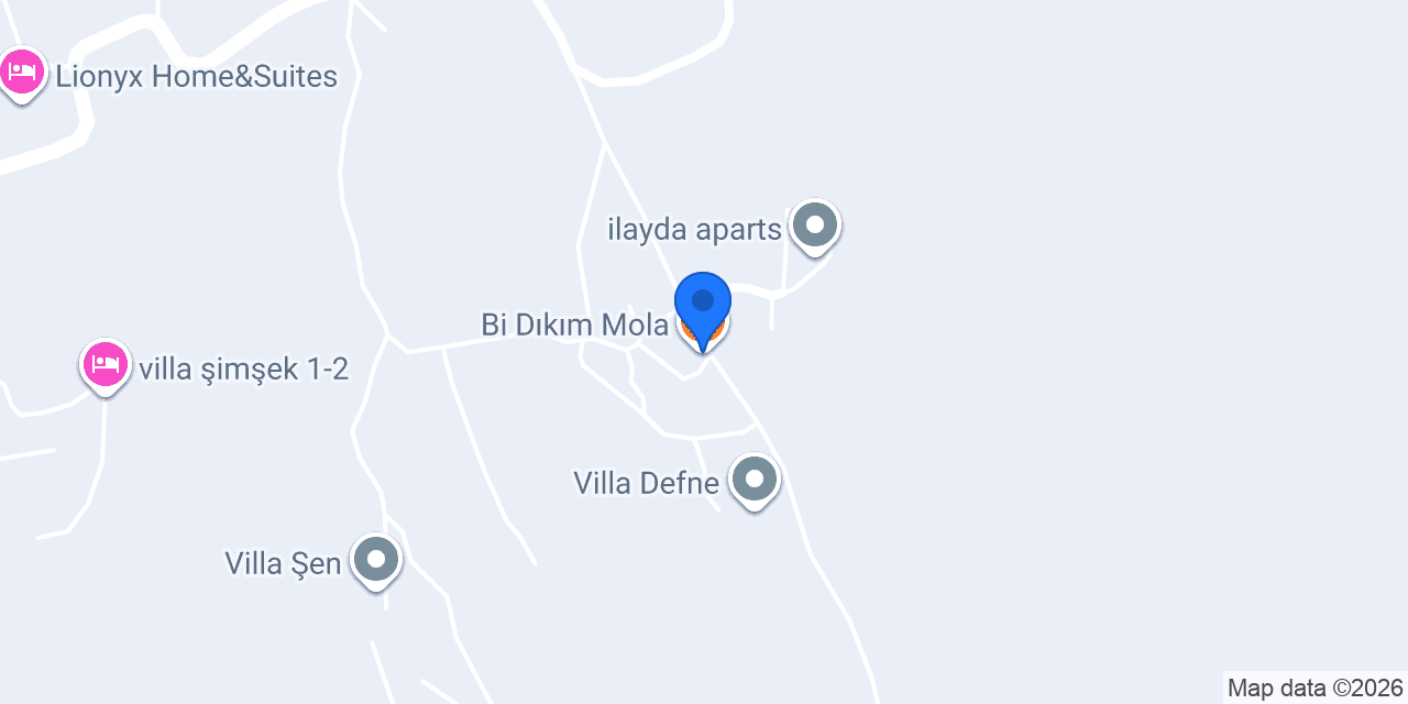 Bi Dıkım Mola konumu