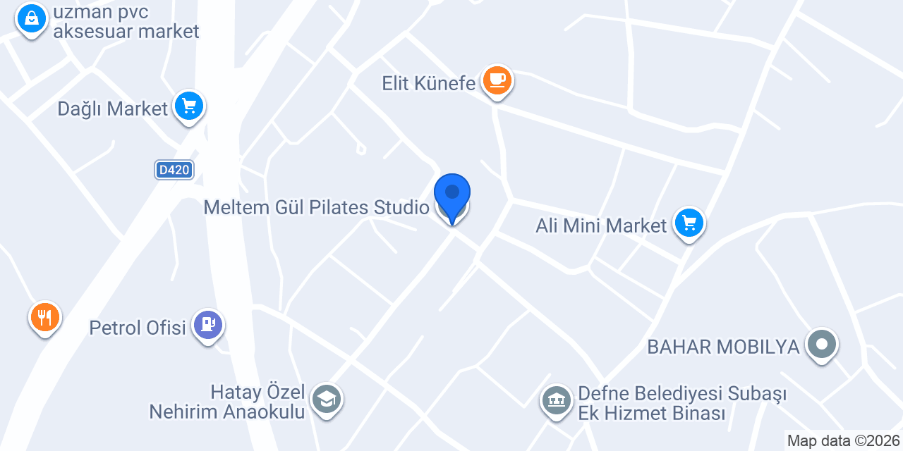 Meltem Gül Pilates Studio konumu