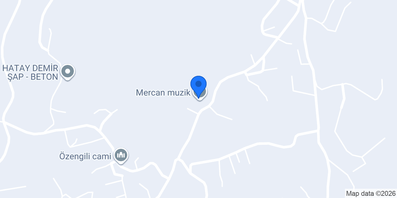 Mercan muzik konumu