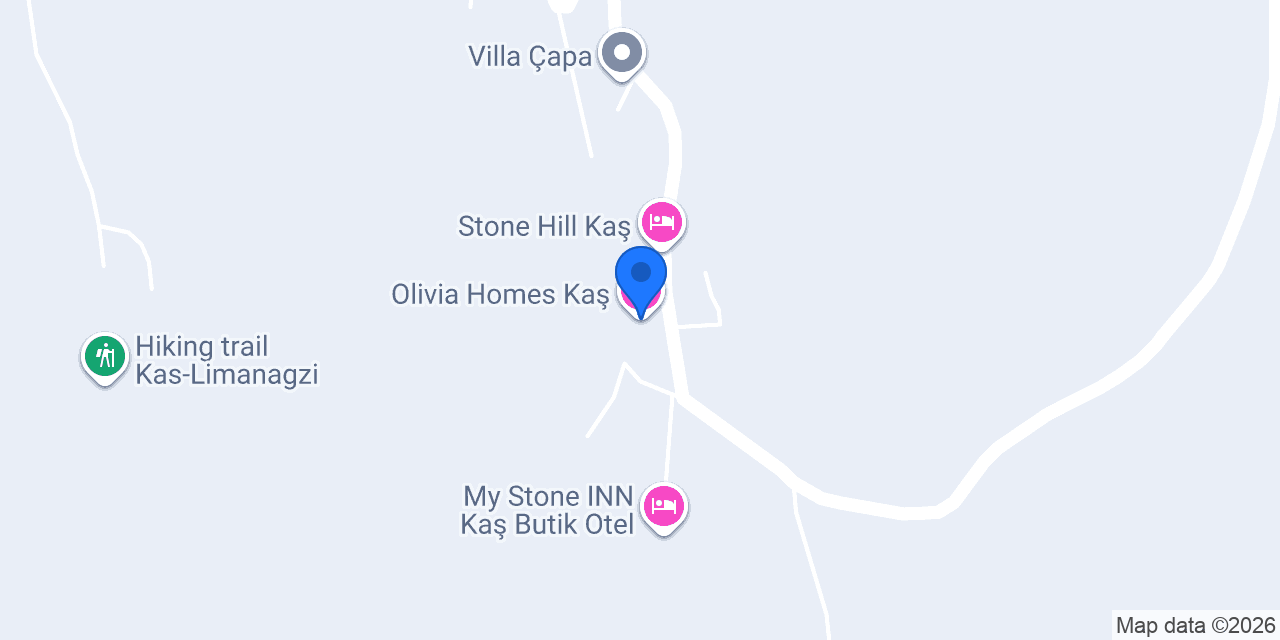 Olivia Homes Kaş konumu