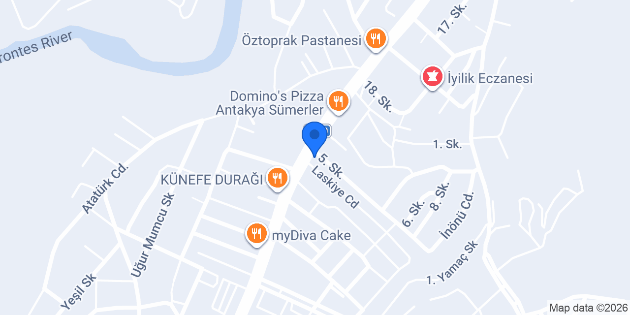 Kasap Serif Usta konumu