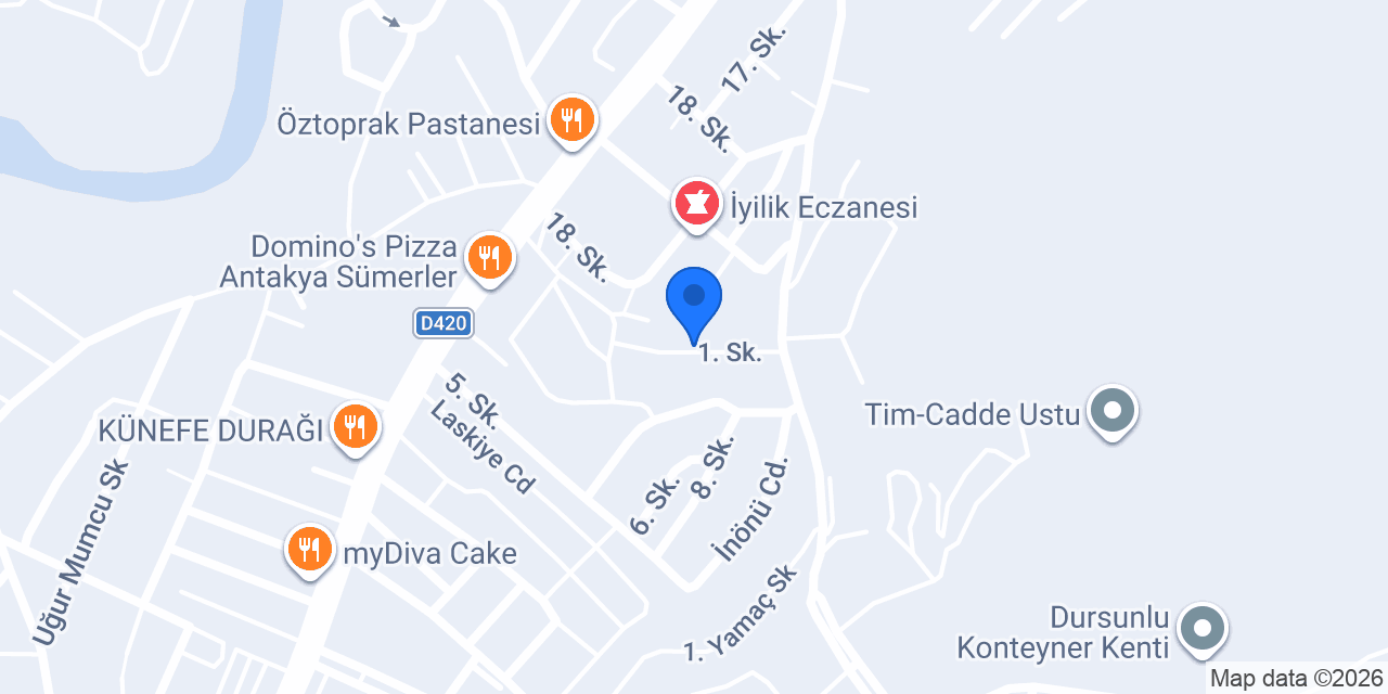 Akdeniz lavaş fırını konumu