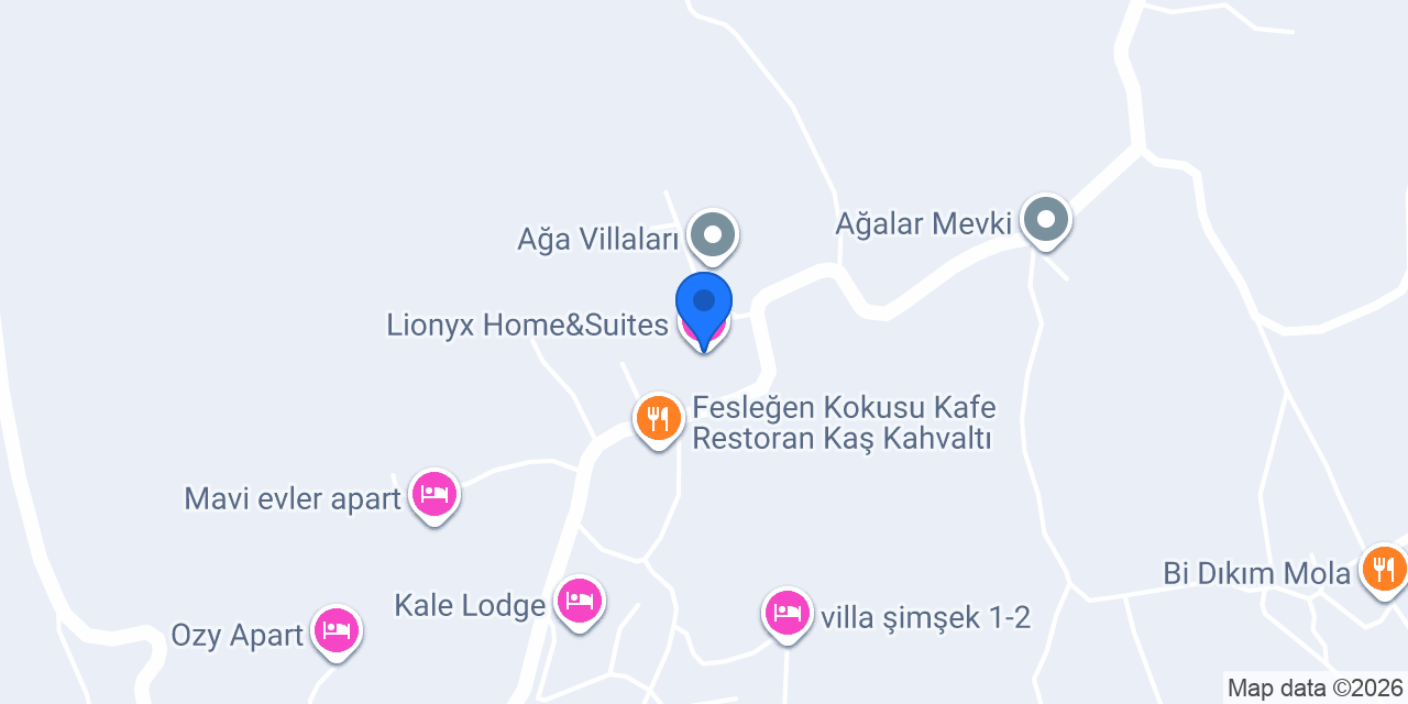 Lionyx Home&Suites konumu