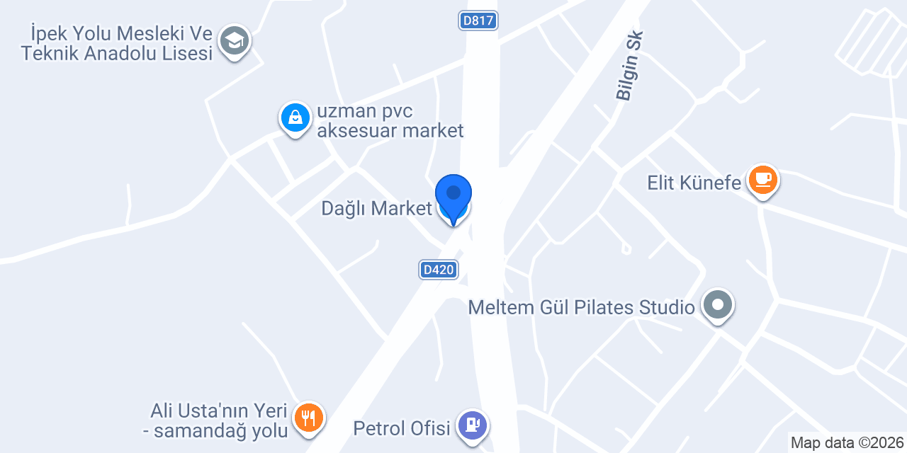 Dağlı Market konumu