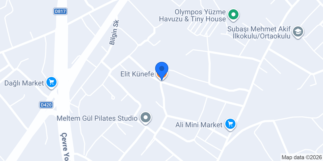 Elit Künefe konumu