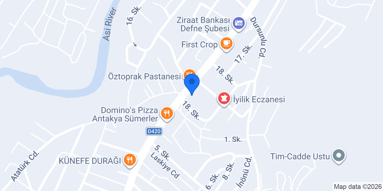 HARBİYE LEZZET SOFRASI konumu