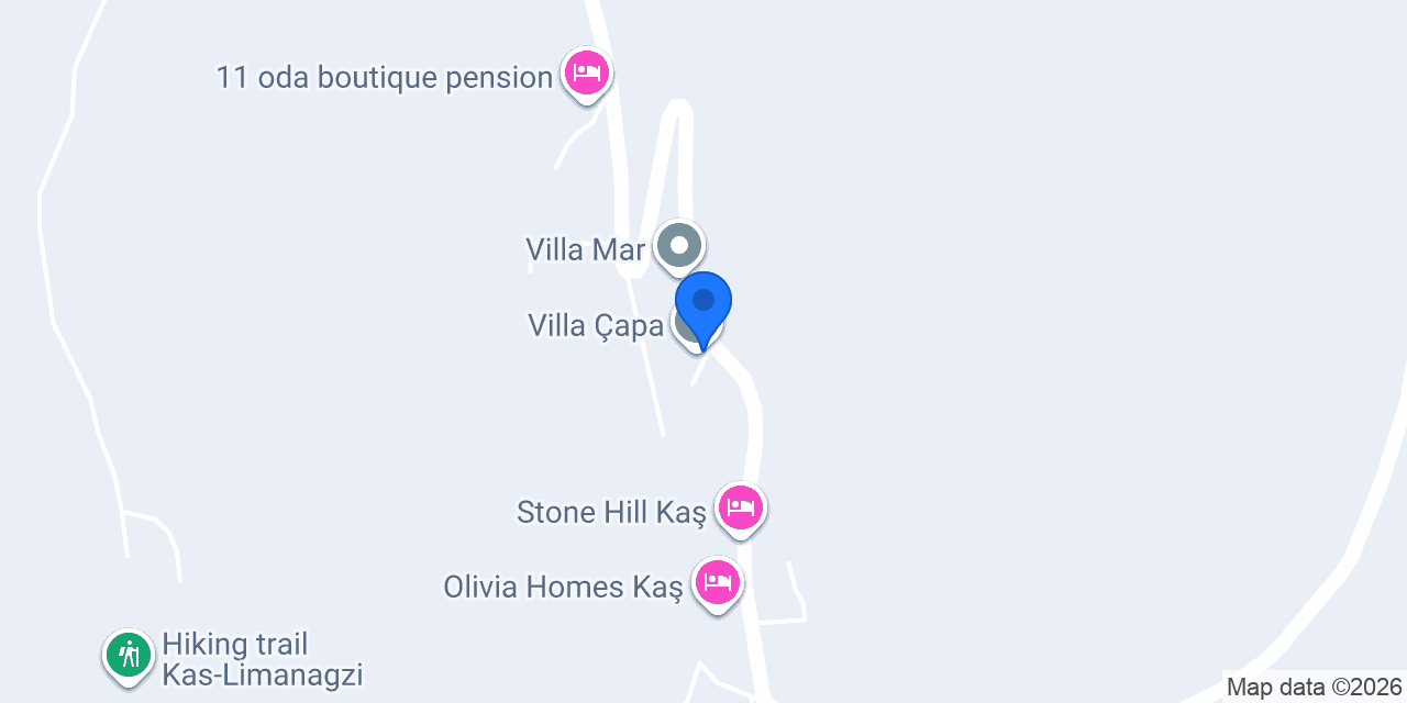 Villa Çapa konumu