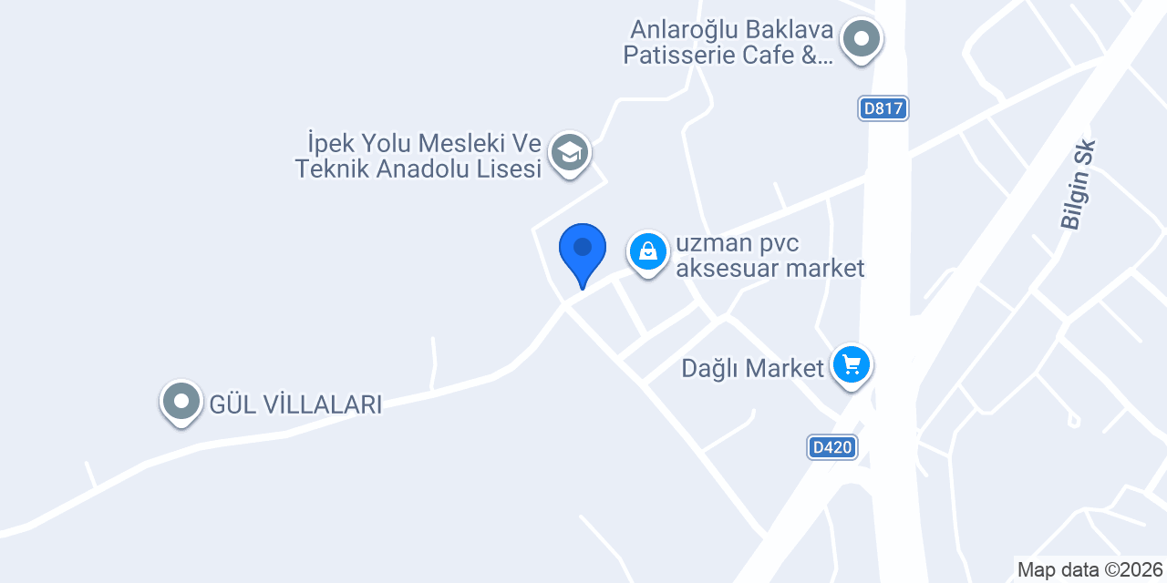 Özkuş Nakliyat konumu