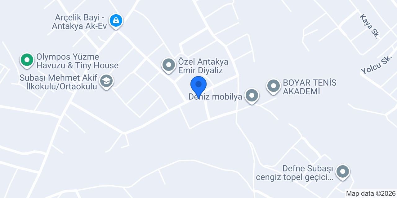 Özel Defne Ekol Anaokulu konumu