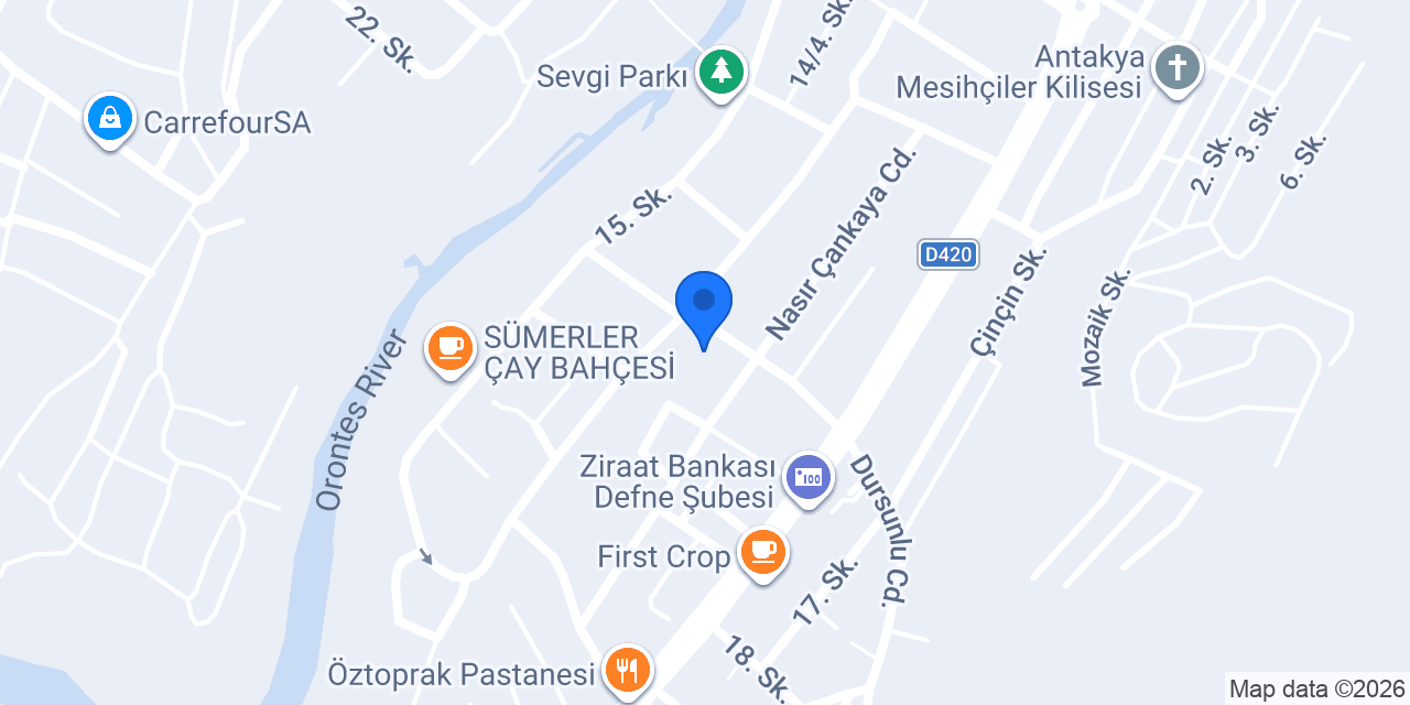 Turuncu Fast Food konumu