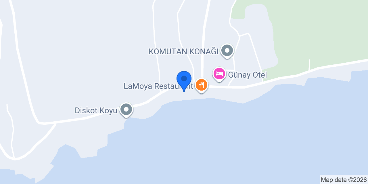 Günay Restoran konumu