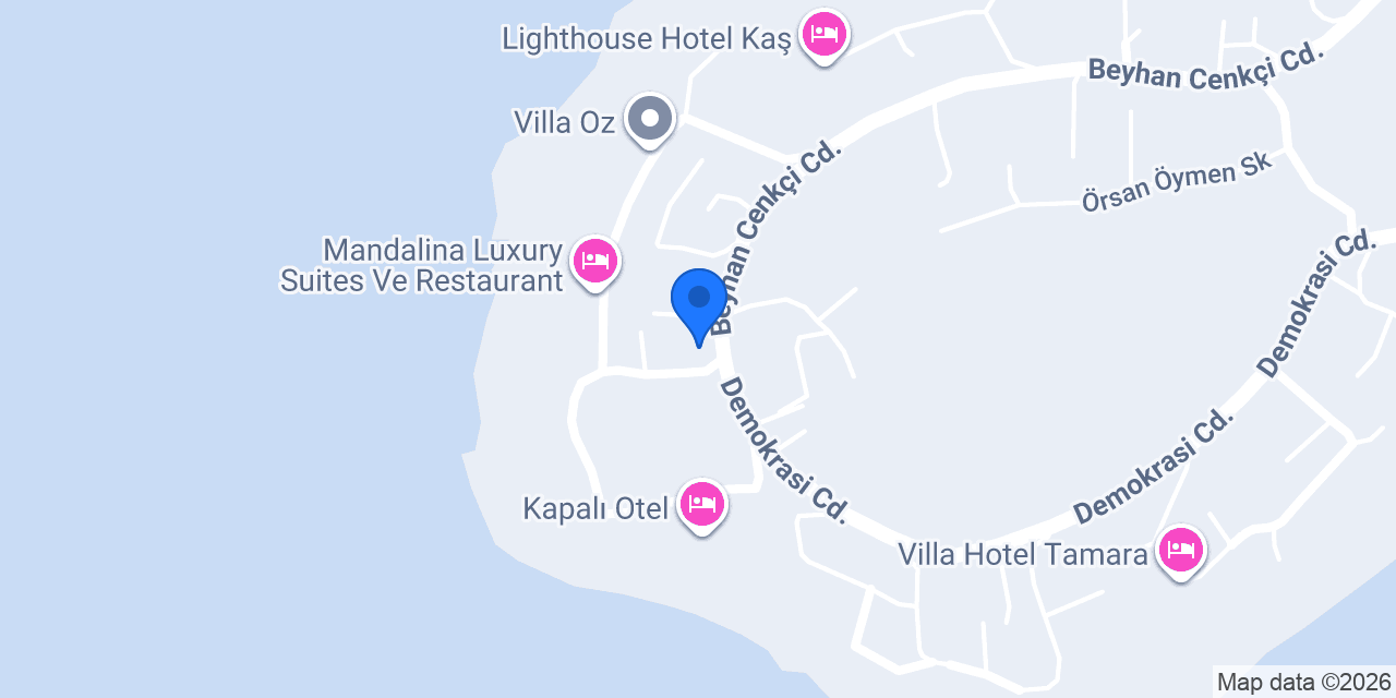 La Kumsal Hotel konumu