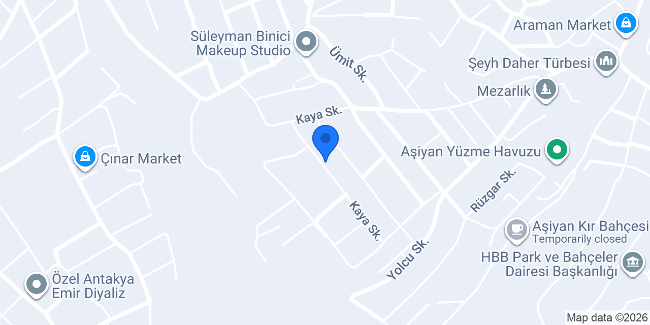ANTİOCHİA EMLAK konumu
