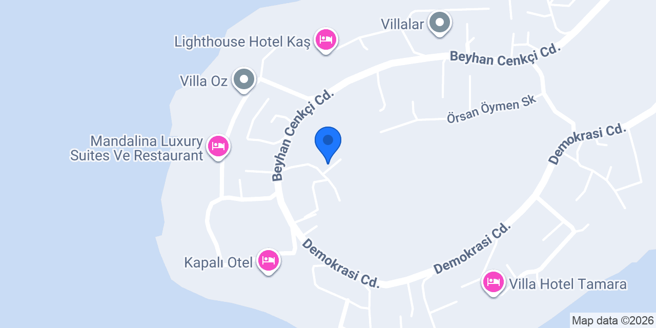 Lyxos Hotel konumu