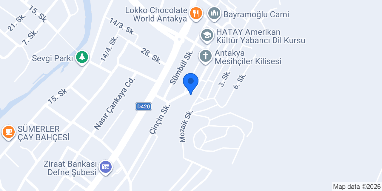 Bahçeci Elektrik konumu