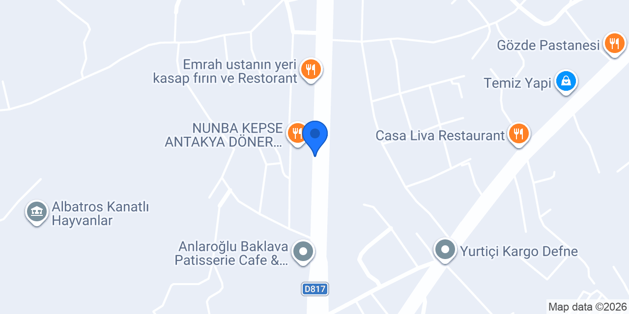 DAPHNE SHİSHA LOUNGE konumu