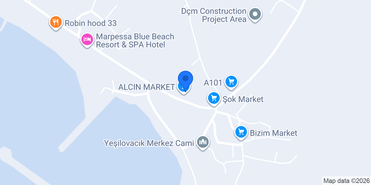 ALCIN MARKET konumu