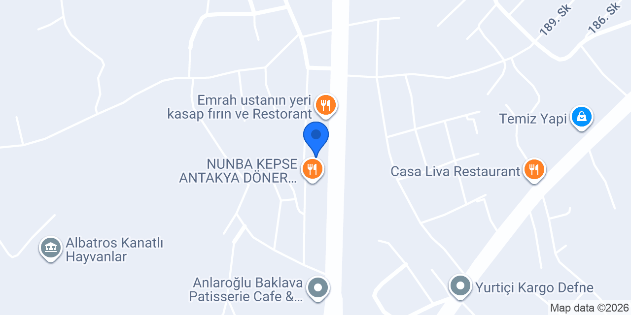Aydoğan Kebap Restoran konumu