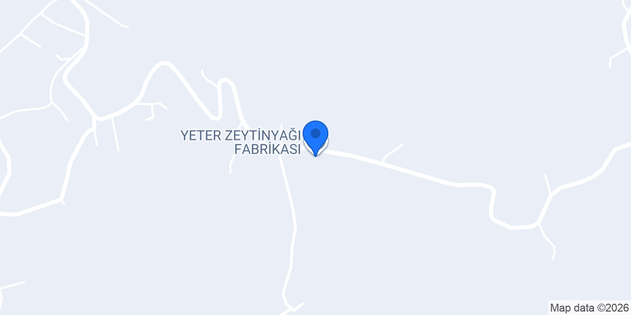 YETER ZEYTİNYAĞI FABRİKASI konumu