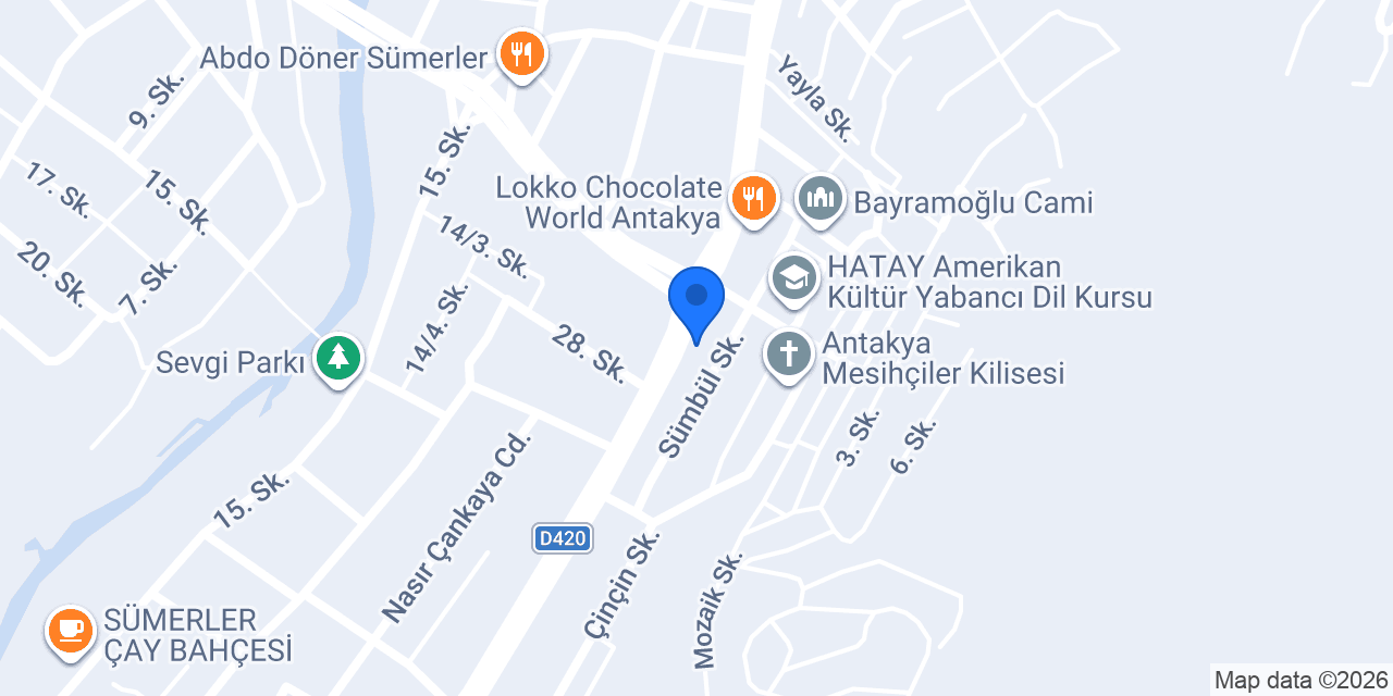 Sümer Uluslararası Çiçekçilik konumu
