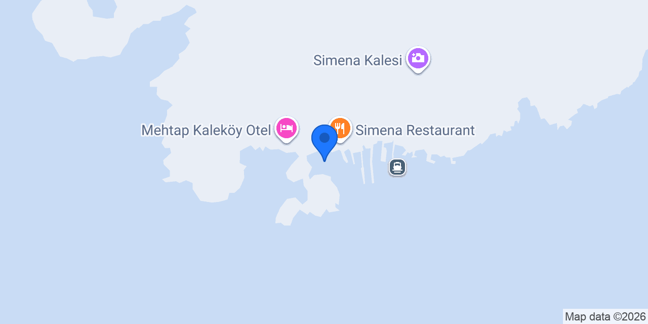 Teras Paradise Pansiyon & Restaurant konumu