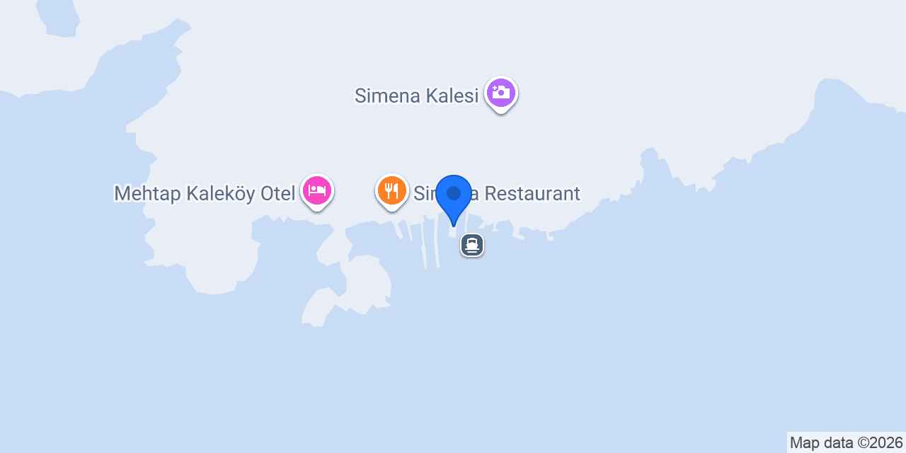 Likya Restaurant & Pansiyon konumu