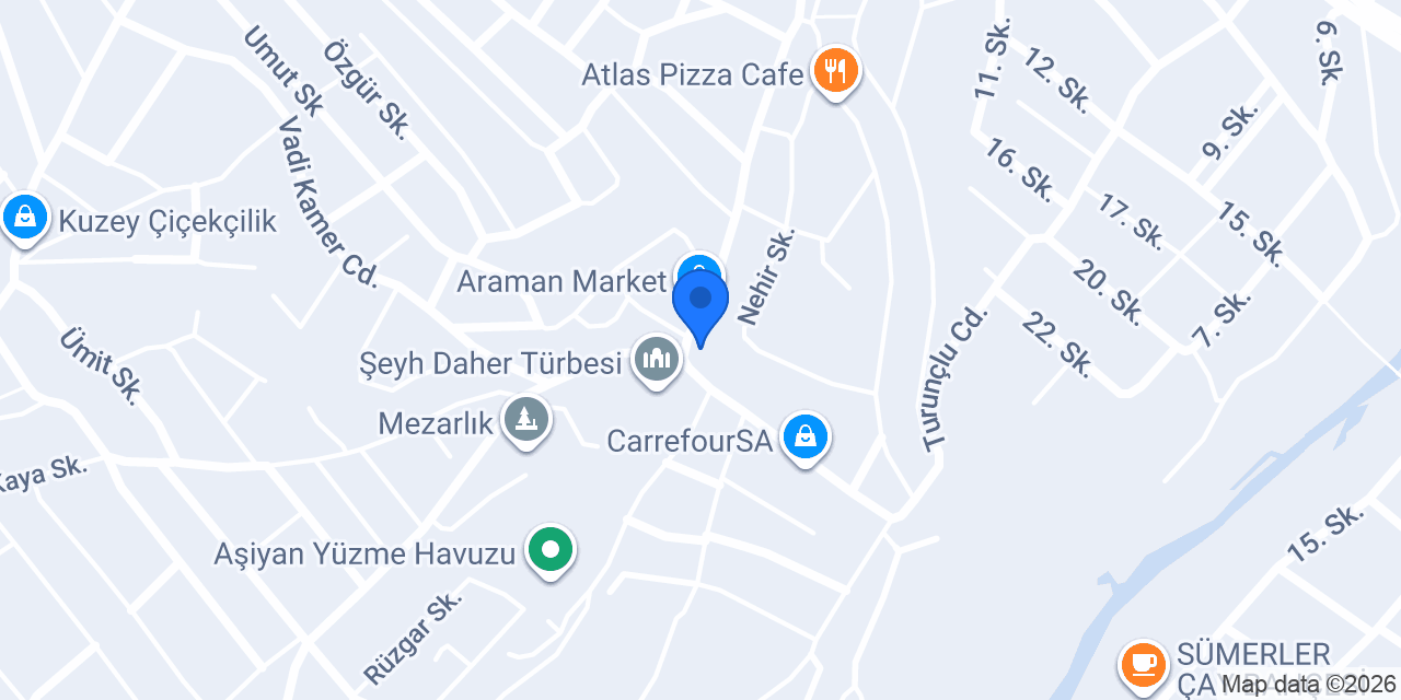 Yılmaz Kardeşler Fırını konumu