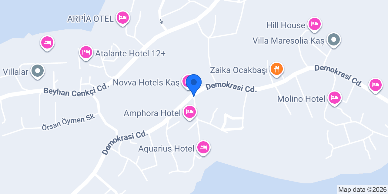 A'la Carte Tera Restaurant konumu