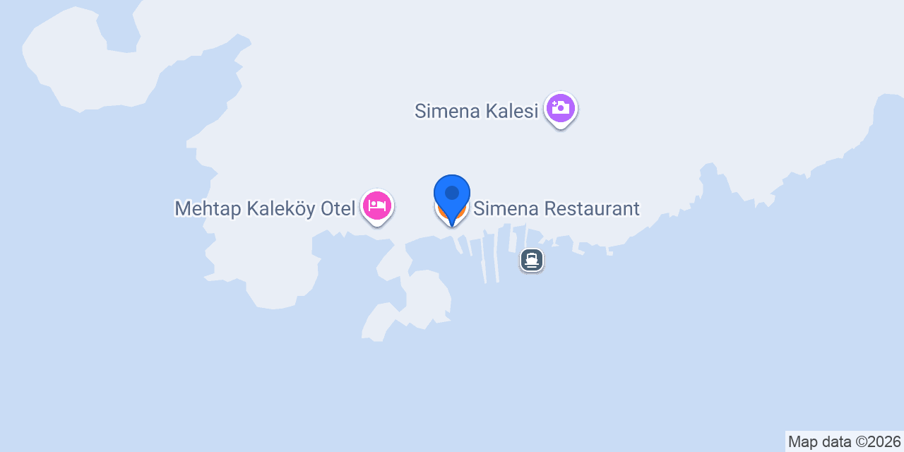 Simena Restaurant konumu