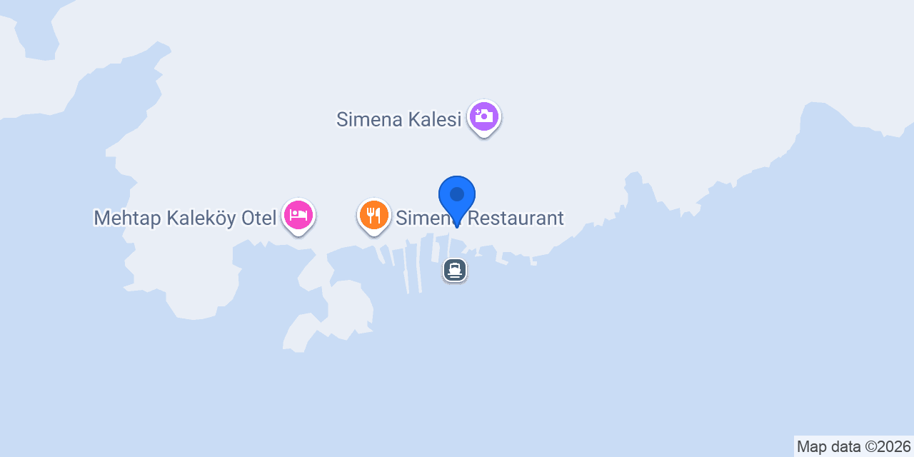 Palmiye Restoran konumu