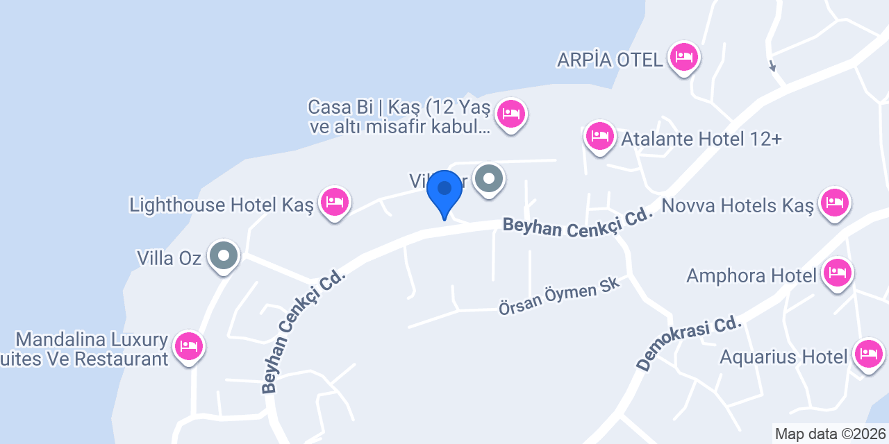 Adasya Hotel konumu