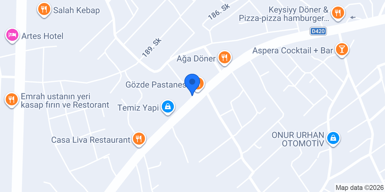 Süleymanin Yeri Restorant konumu