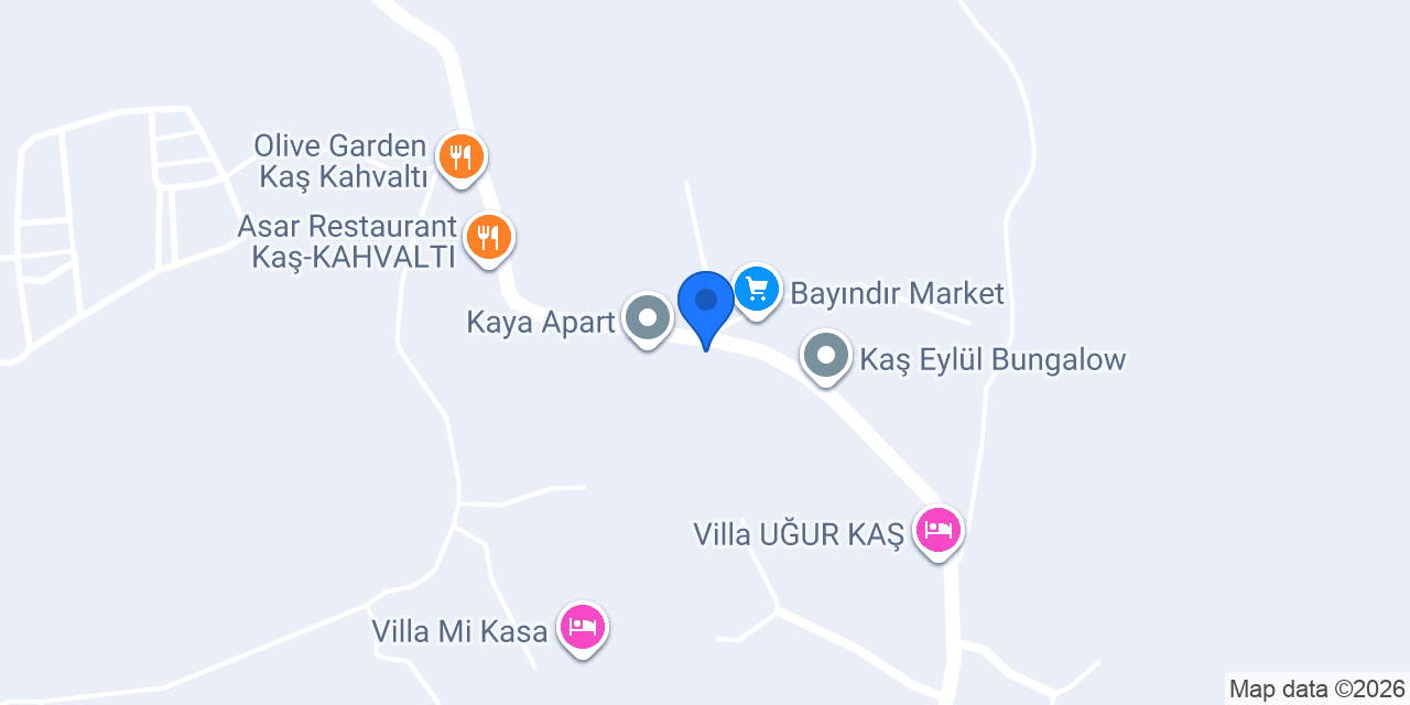 Carya Famm Villa’s konumu