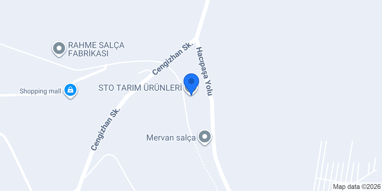 STO TARIM ÜRÜNLERİ konumu