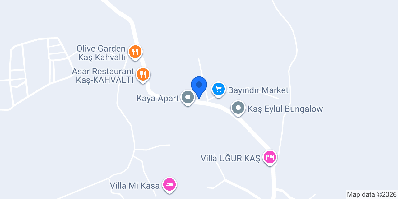 ROKA KAŞ konumu