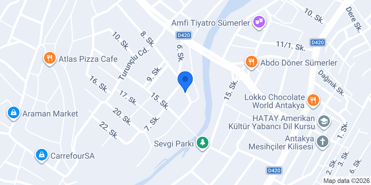 Antakyakolik konumu