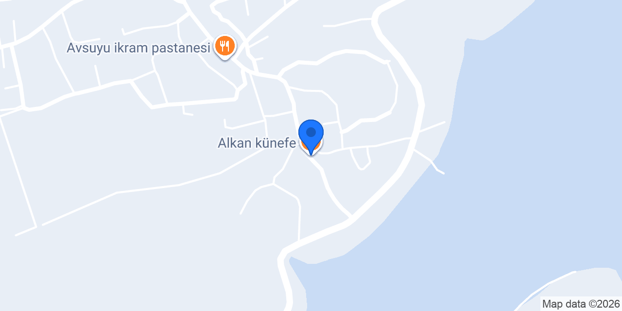 Alkan künefe konumu