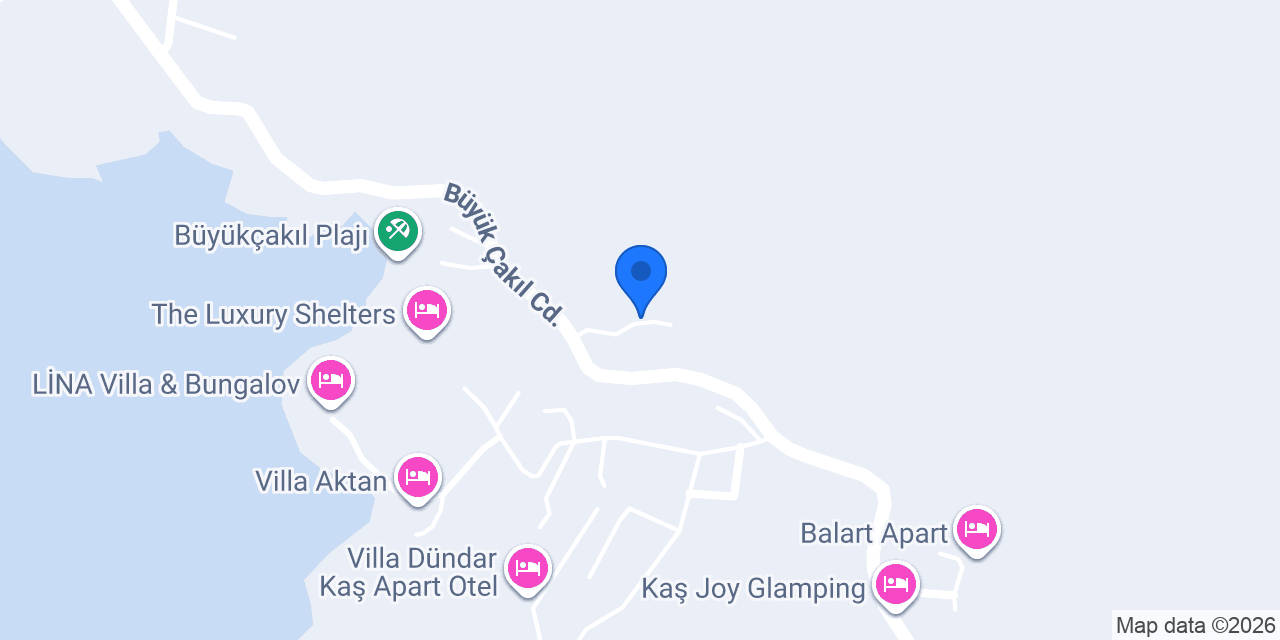 Gizli Vadi Kamp & Pansiyon konumu