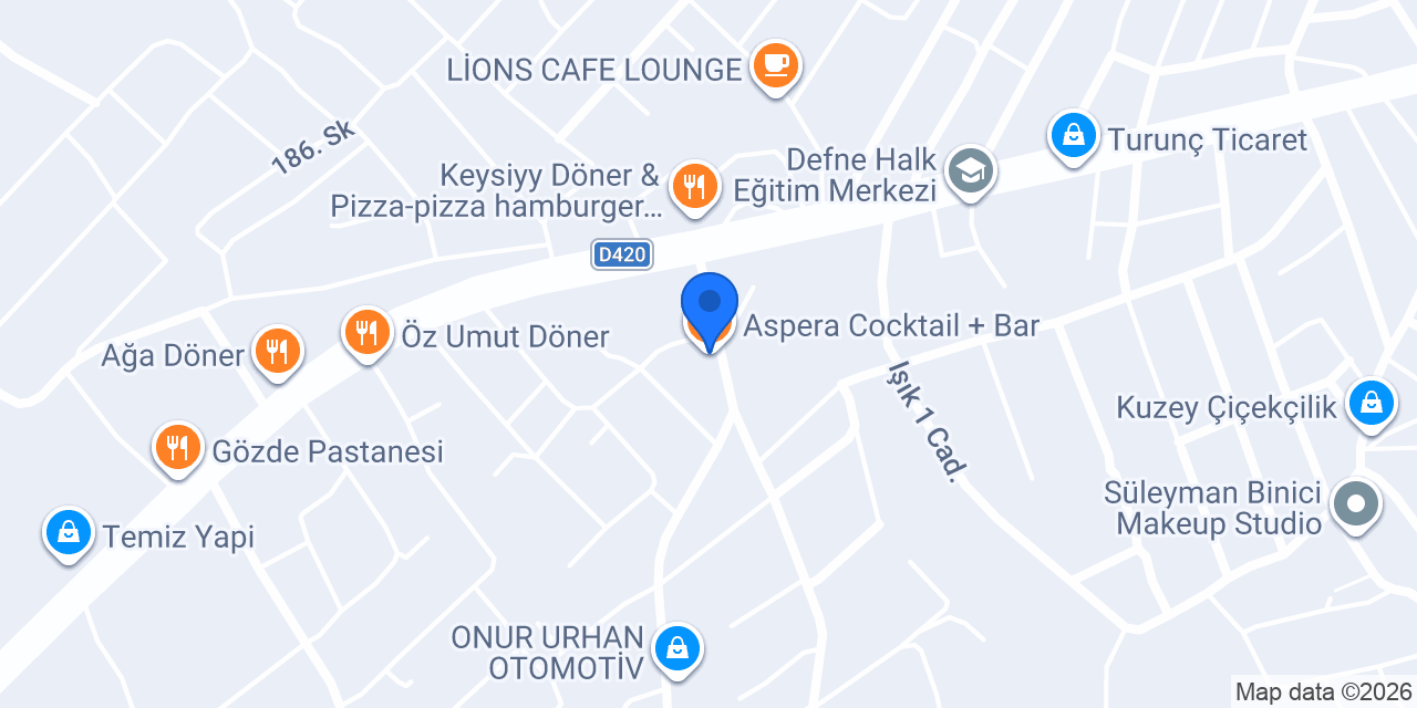 Aspera Cocktail + Bar konumu