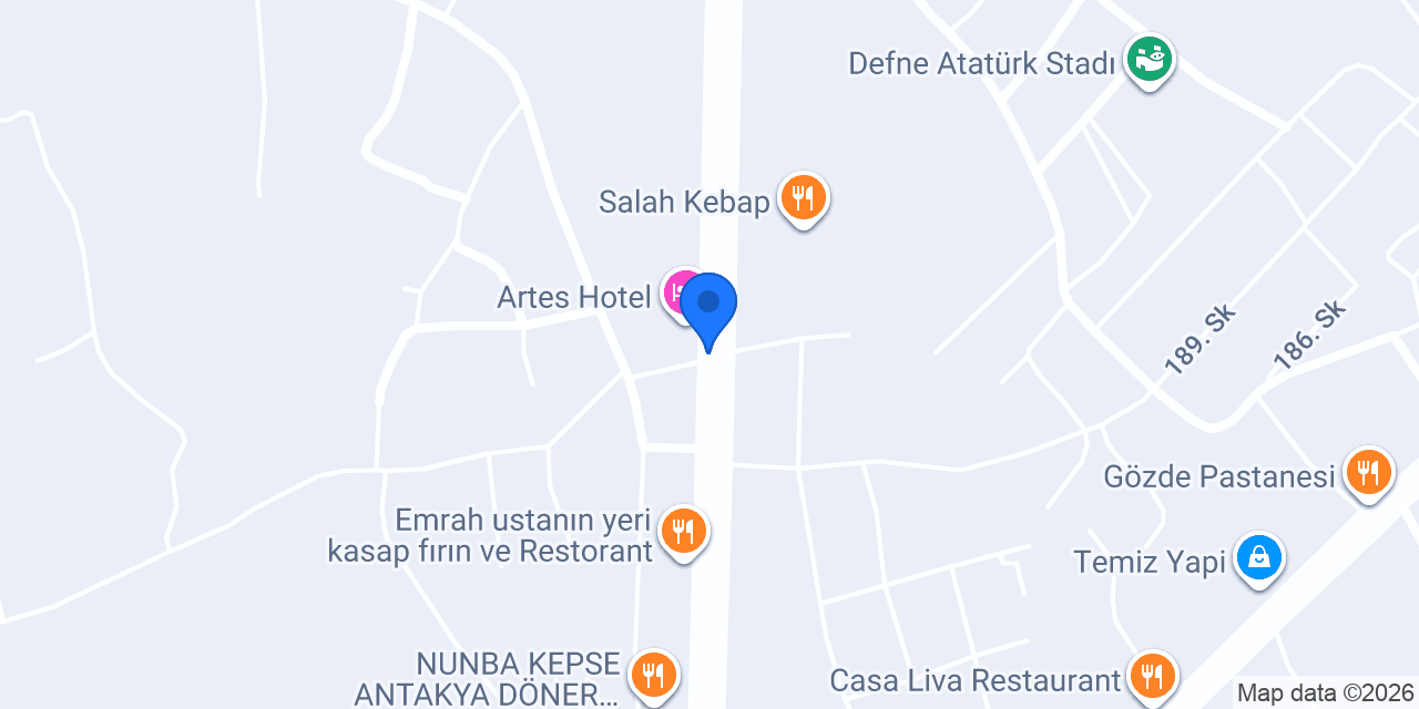 Hatay dürüm fevzi & çınar usta konumu