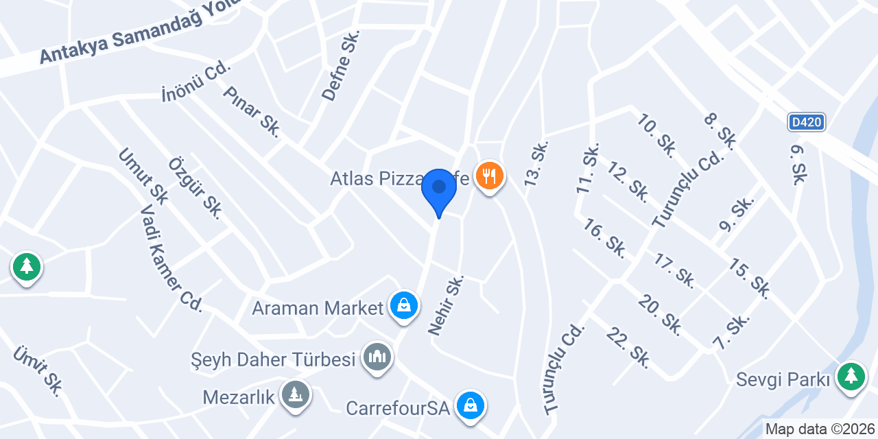 Milano Bayan Kuaförü konumu