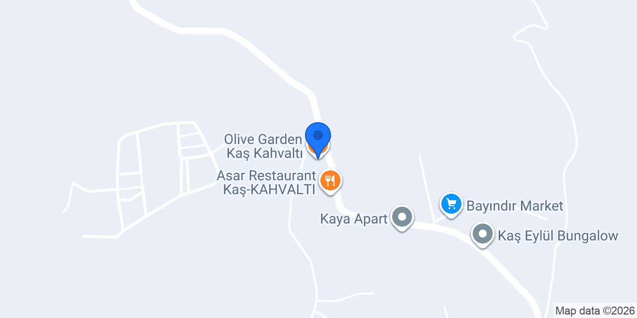 Olive Garden Kaş Kahvaltı konumu