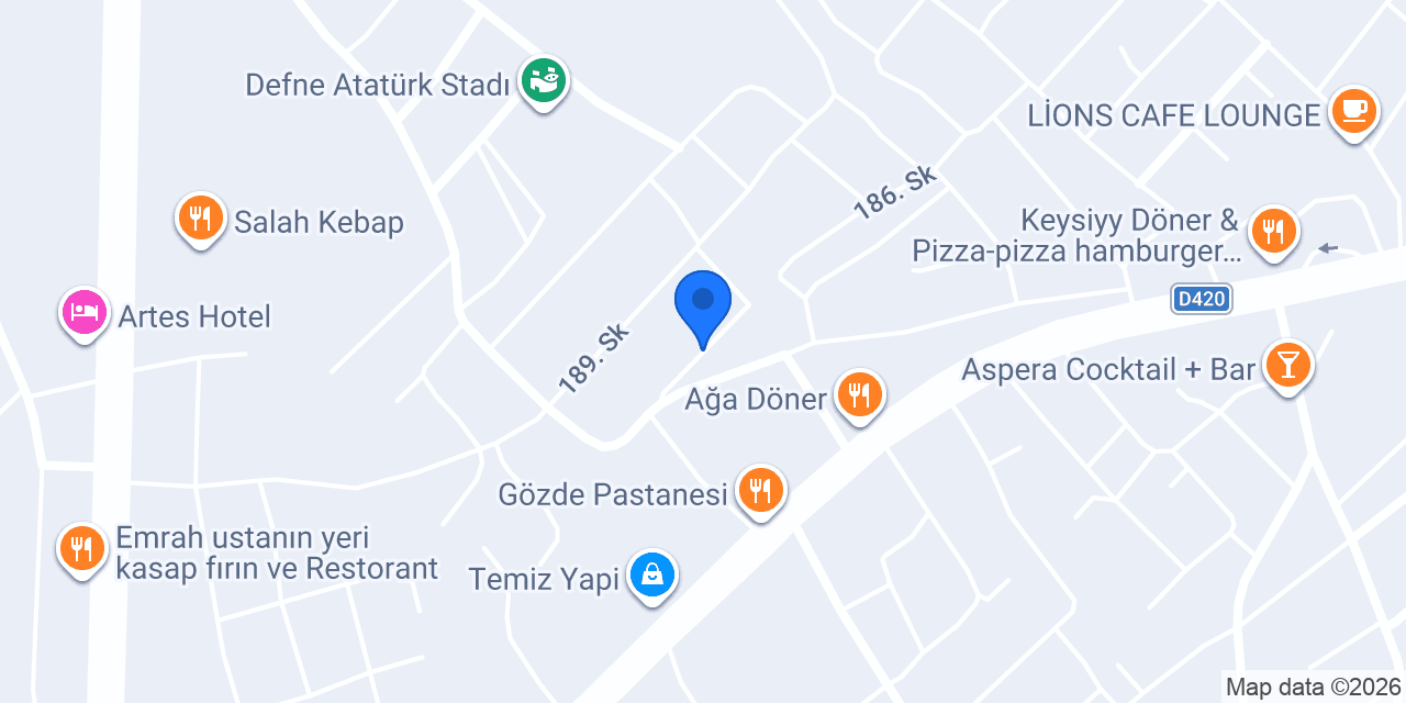 Güntaş İnşaat konumu