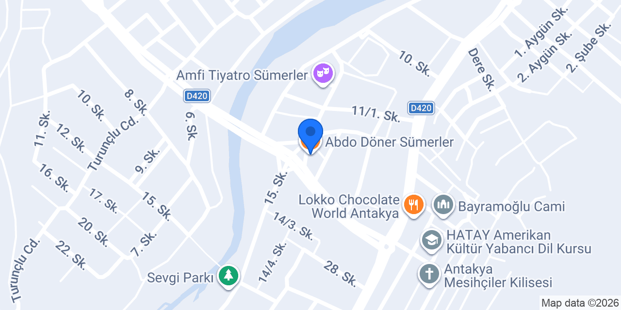 Abdo Döner Sümerler konumu